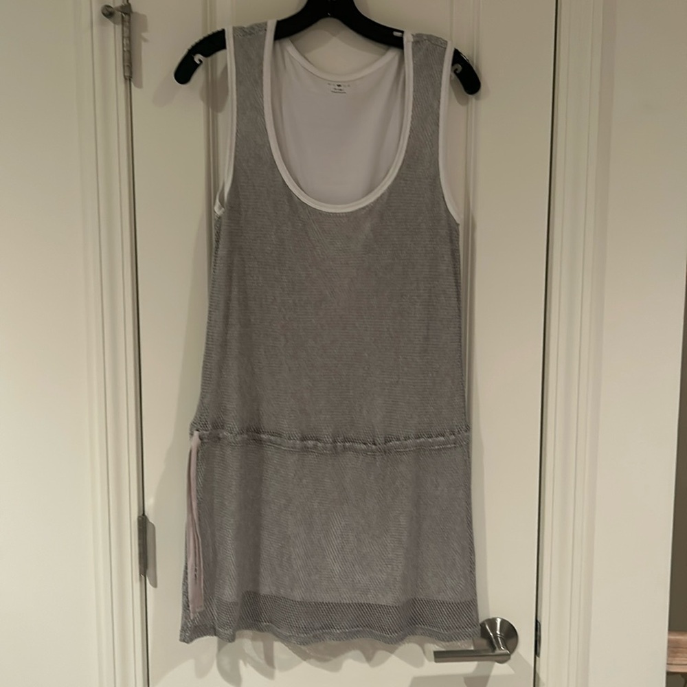 Payne beach like dress, coverup, silver/grey